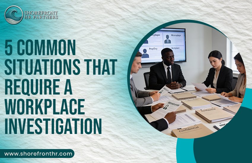 5 Common Situations That Require a Workplace Investigation
